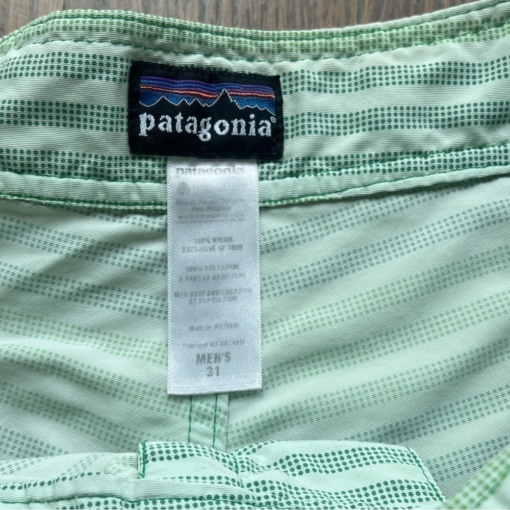 Patagonia Men's Wavefarer Board Shorts - 21" green size 31 E swimsuit surfing - Picture 4 of 8